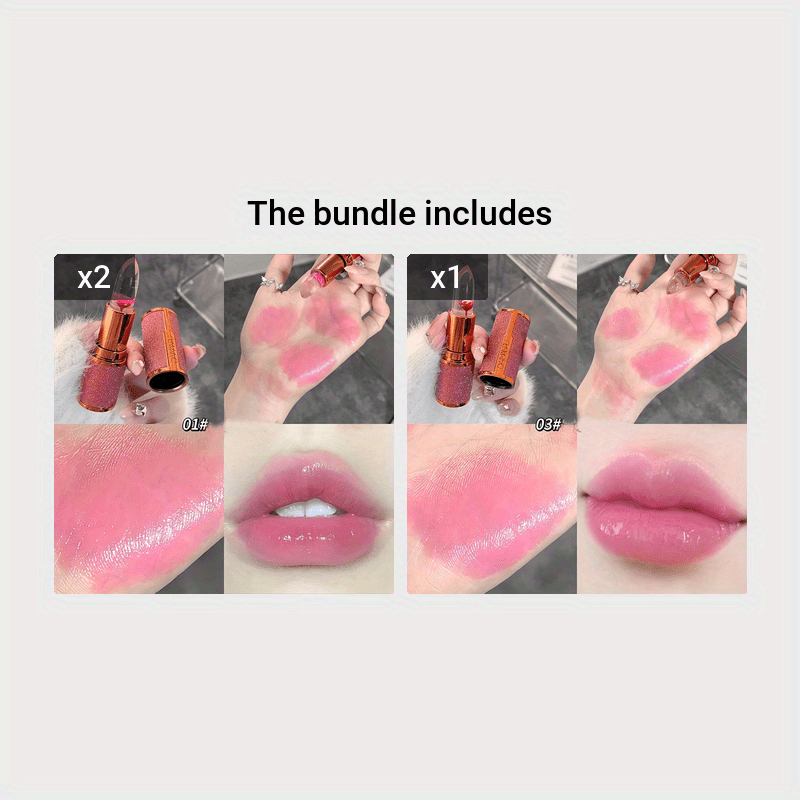 Color-Changing Jelly Lipstick Set